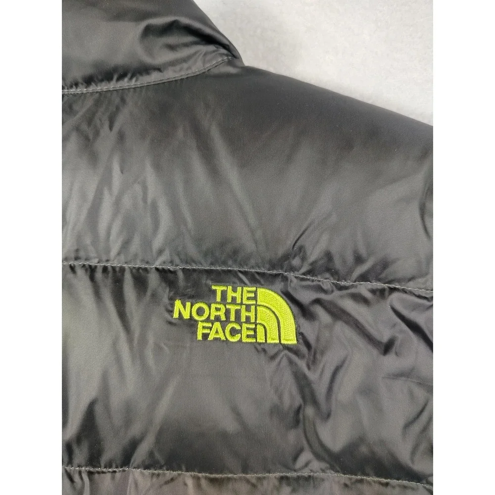 The North Face Jacket Boys 10/12 Black 550 Goose‎ Down Puffer Insulated Winter